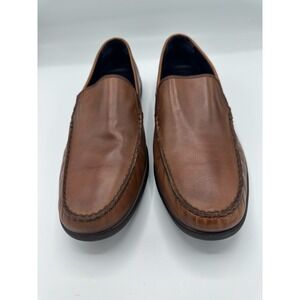 Cole Haan Grand OS Leather Driving Slip-on Loafer in Tan Men's 12M